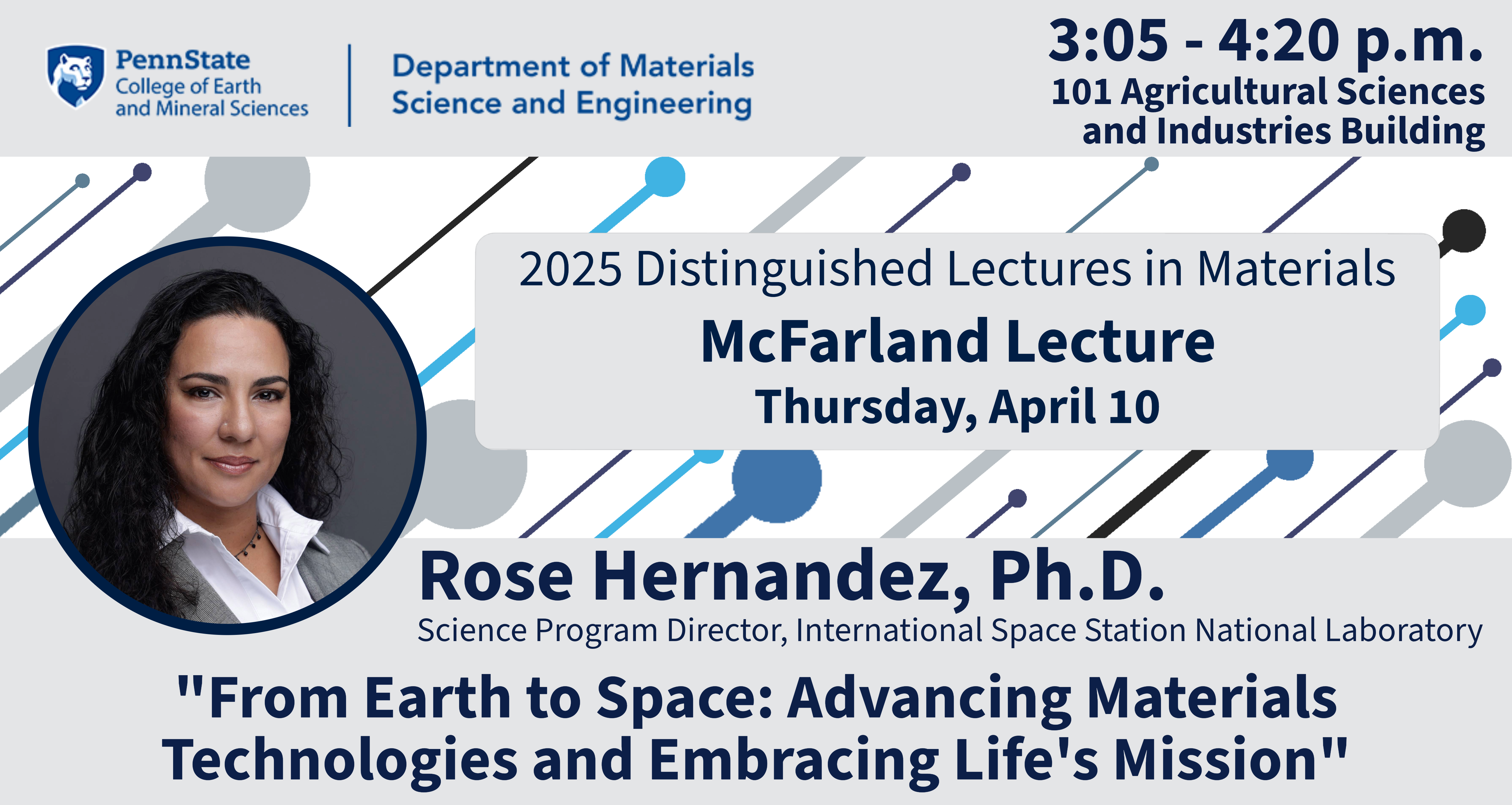 2025 McFarland Award Rose Hernandez