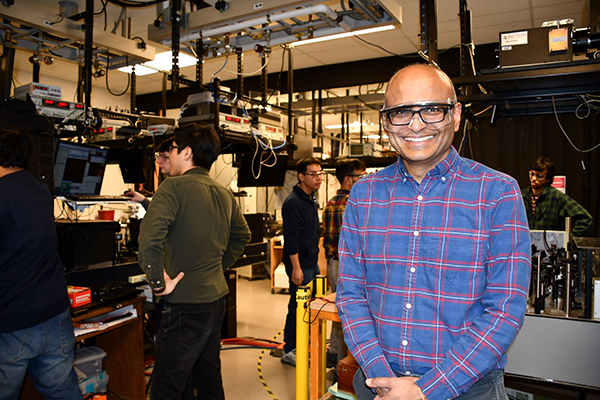 Gopalan in lab