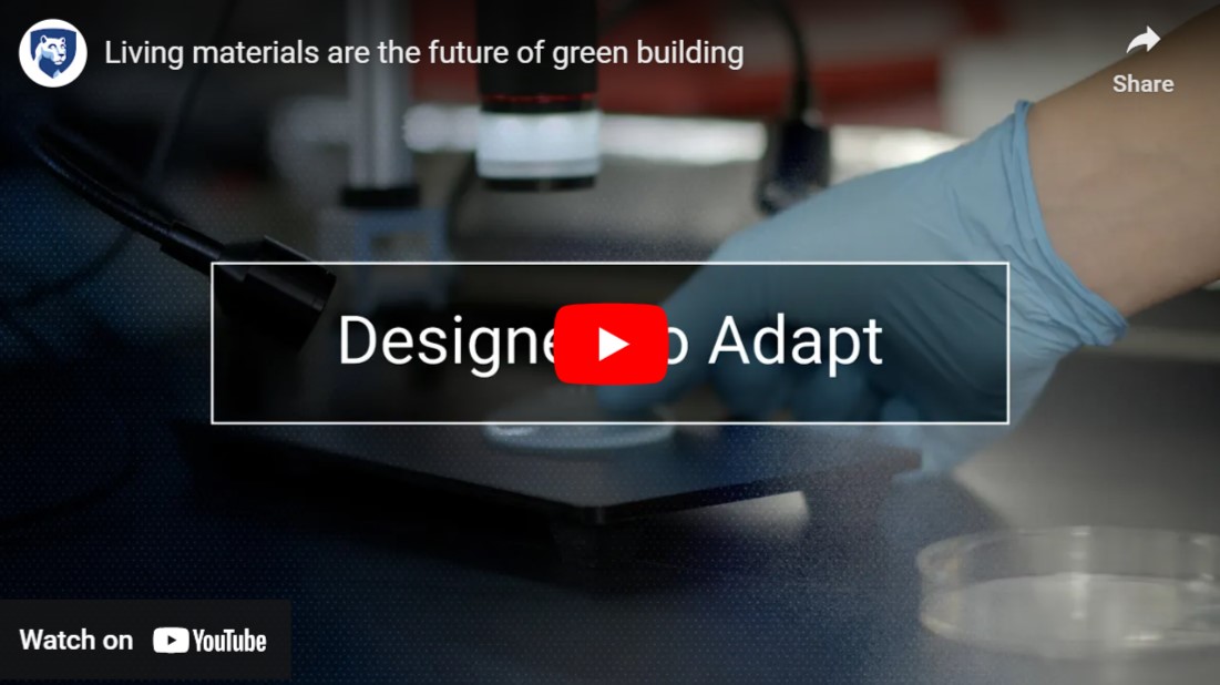 Living materials are the future of green building