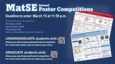 MATSE Undergraduate Poster Competition 