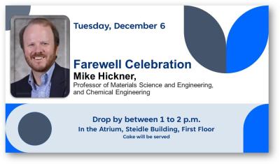 Mike Hickner Farewell Celebration