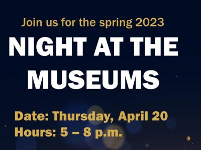 'Night at the Museums' Event