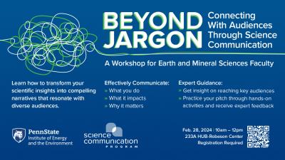 Science Communication Workshop: Beyond Jargon