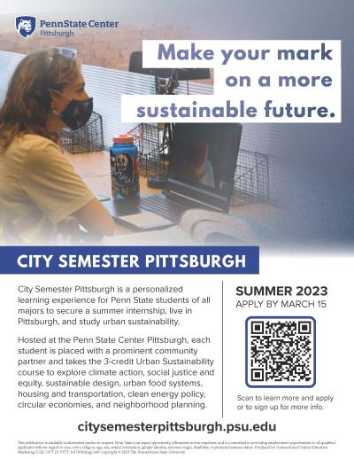 City Semester Pittsburgh