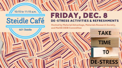 Steidle Cafe - Friday December 8