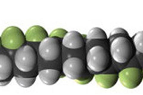 poly(vinylidene fluoride-co-trifluoroethylene) molecule