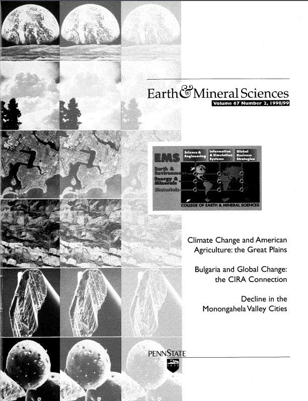 Earth and Mineral Sciences, 1998-99