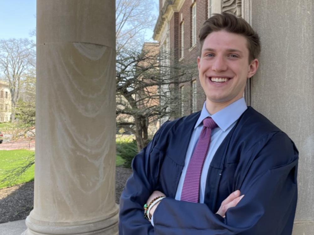 Sotiropoulos selected as Earth and Mineral Sciences' summer 2022 student marshal